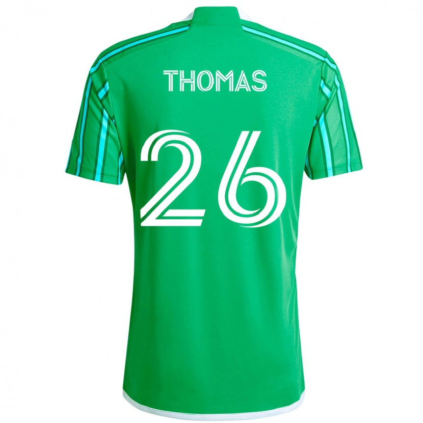 Danxen Mænd Andrew Thomas #26 Lyseblå Hjemmebane Spillertrøjer 2025/26 Trøje T-Shirt