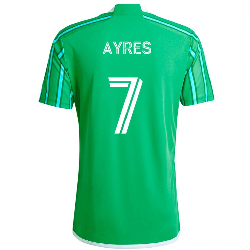 Danxen Mænd Melina Ayres #7 Lyseblå Hjemmebane Spillertrøjer 2025/26 Trøje T-Shirt