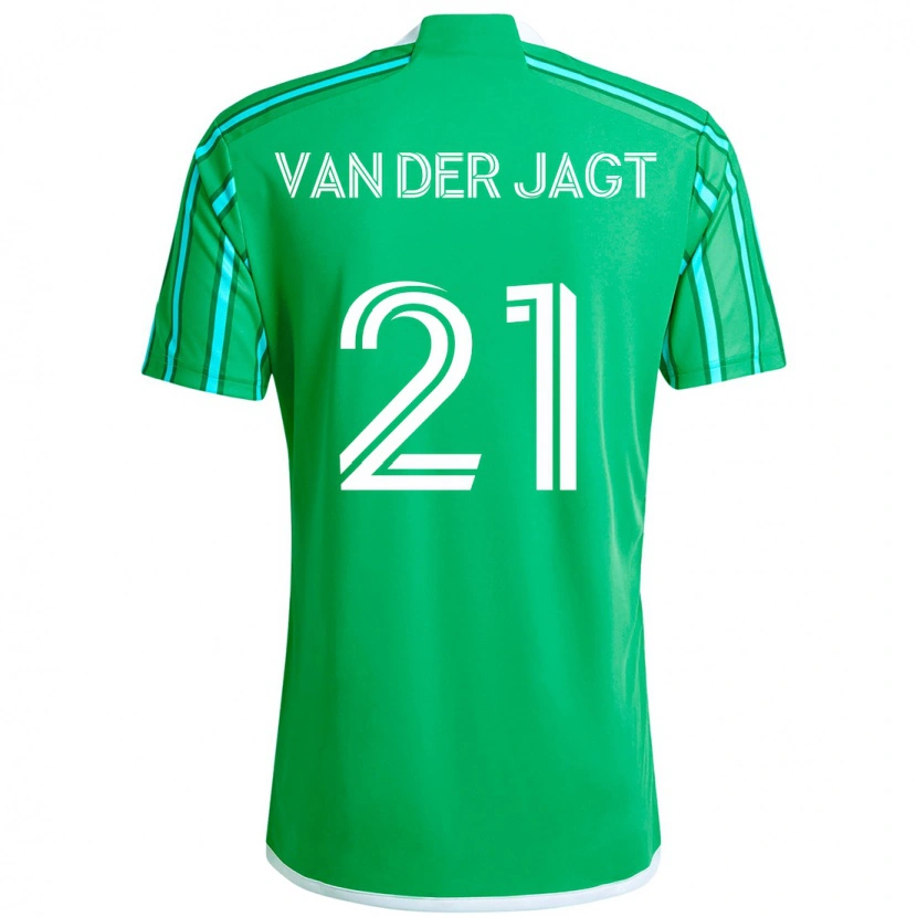 Danxen Mænd Olivia Van Der Jagt #21 Lyseblå Hjemmebane Spillertrøjer 2025/26 Trøje T-Shirt