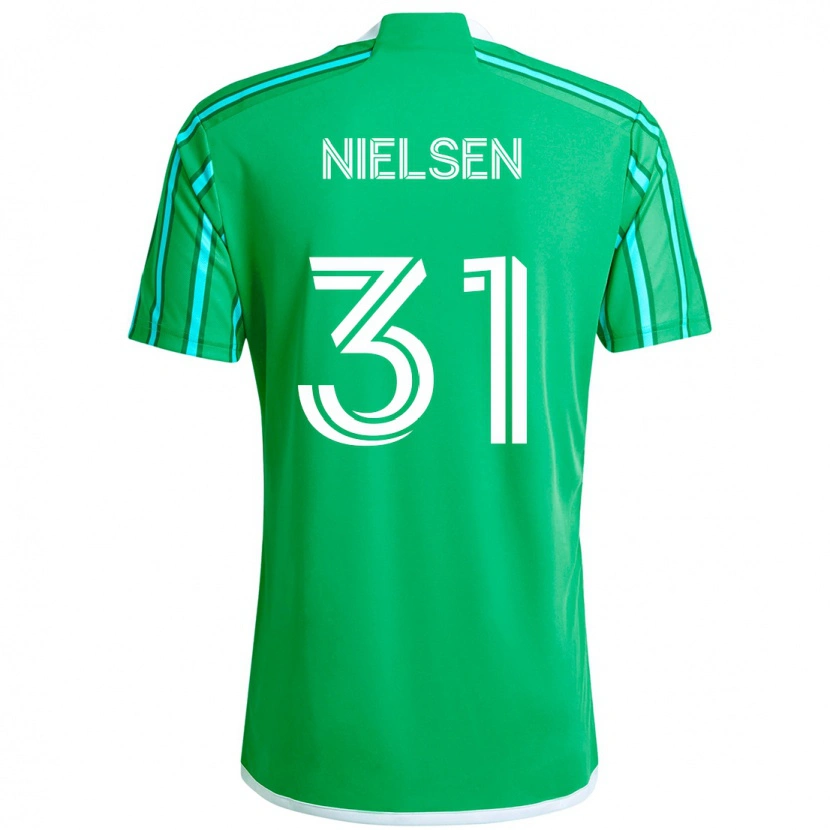 Danxen Mænd Madeline Nielsen #31 Lyseblå Hjemmebane Spillertrøjer 2025/26 Trøje T-Shirt