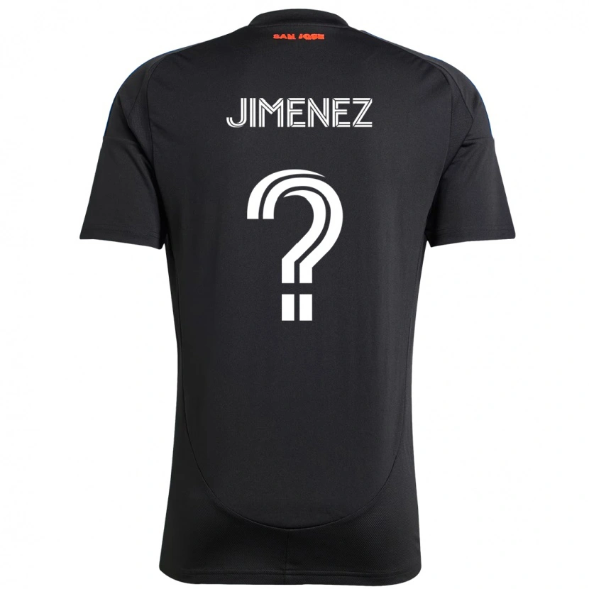 Danxen Mænd Kevin Jimenez #0 Hvid Rød Hjemmebane Spillertrøjer 2025/26 Trøje T-Shirt