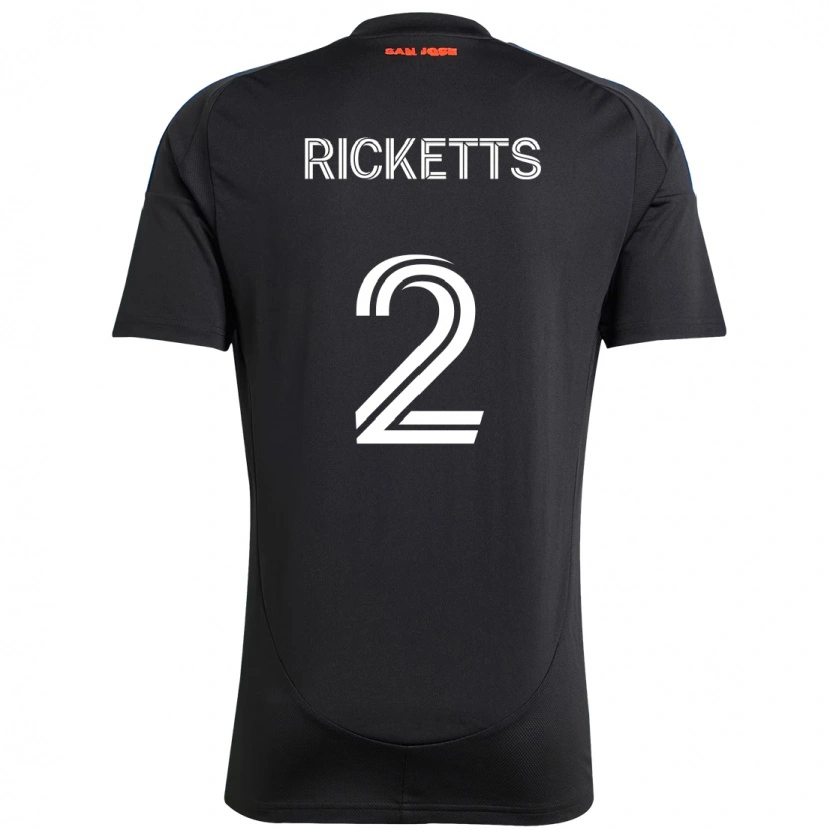 Danxen Mænd Jamar Ricketts #2 Hvid Rød Hjemmebane Spillertrøjer 2025/26 Trøje T-Shirt