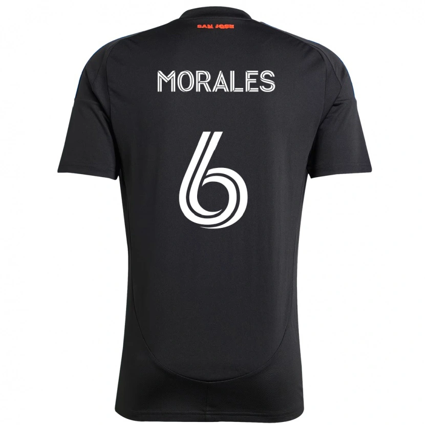 Danxen Mænd Alfredo Morales #6 Hvid Rød Hjemmebane Spillertrøjer 2025/26 Trøje T-Shirt