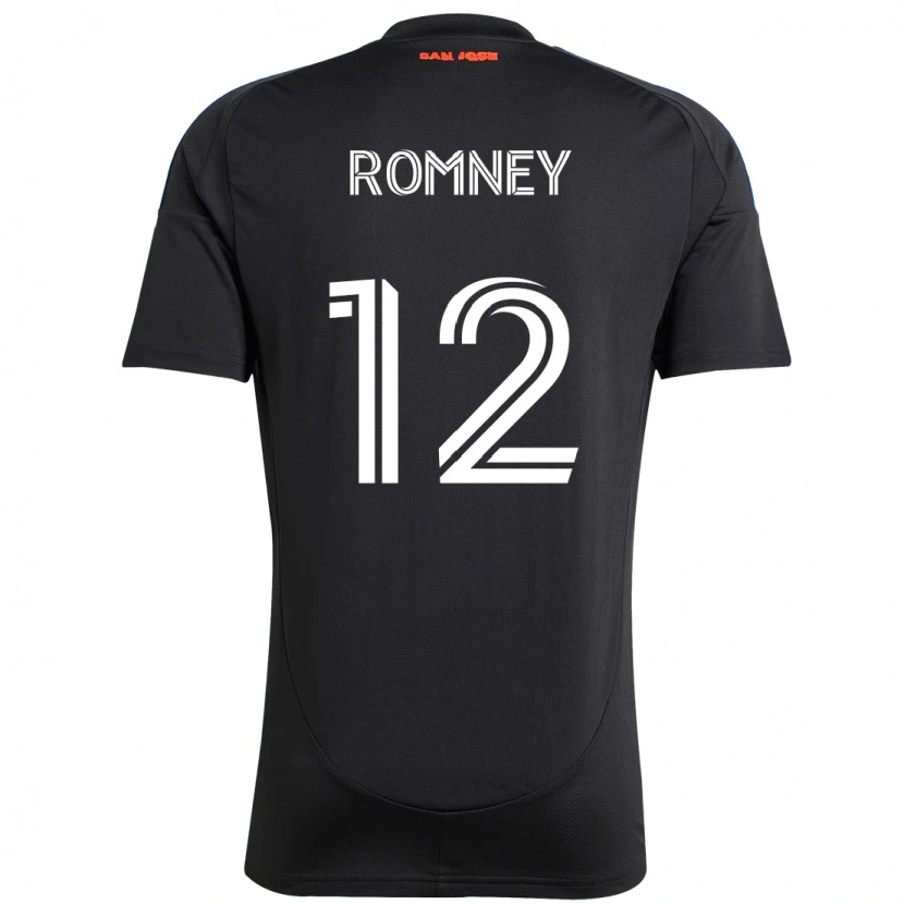 Danxen Mænd Dave Romney #12 Hvid Rød Hjemmebane Spillertrøjer 2025/26 Trøje T-Shirt