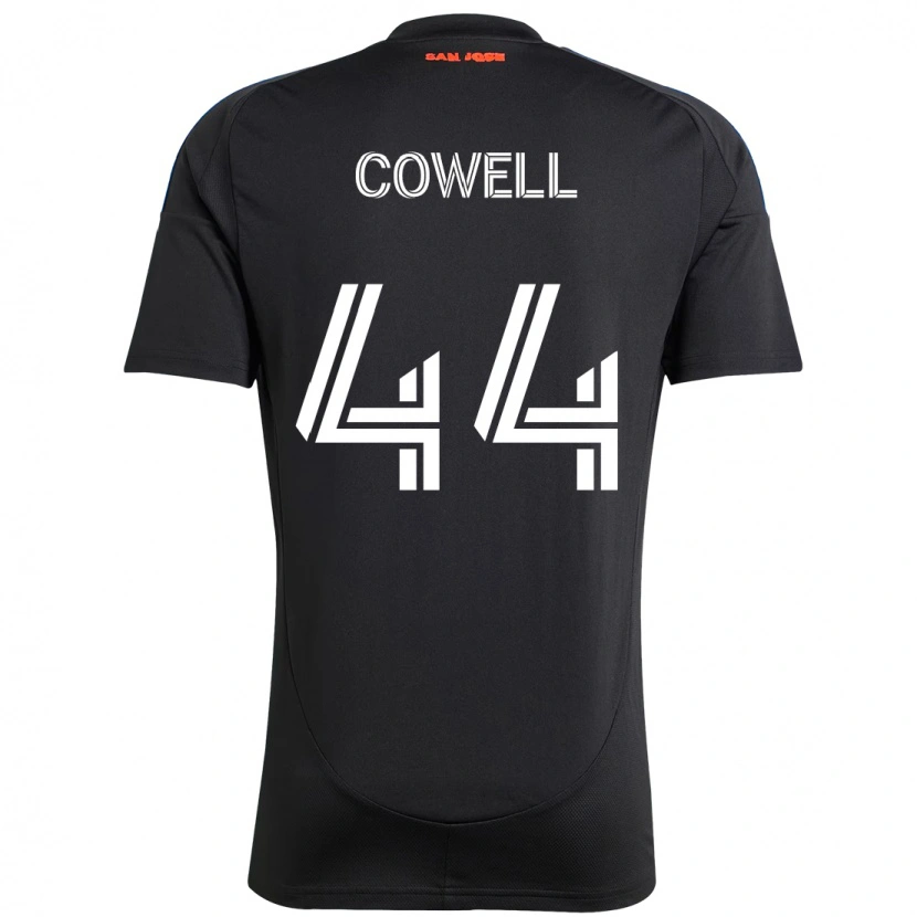 Danxen Mænd Chance Cowell #44 Hvid Rød Hjemmebane Spillertrøjer 2025/26 Trøje T-Shirt
