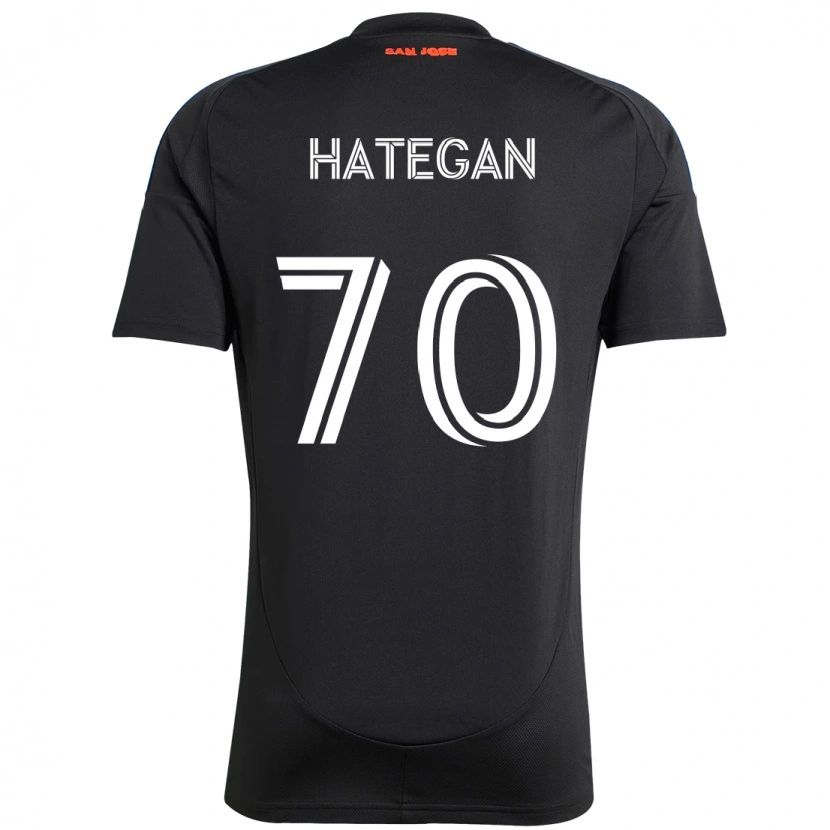 Danxen Mænd Roberto Hategan #70 Hvid Rød Hjemmebane Spillertrøjer 2025/26 Trøje T-Shirt