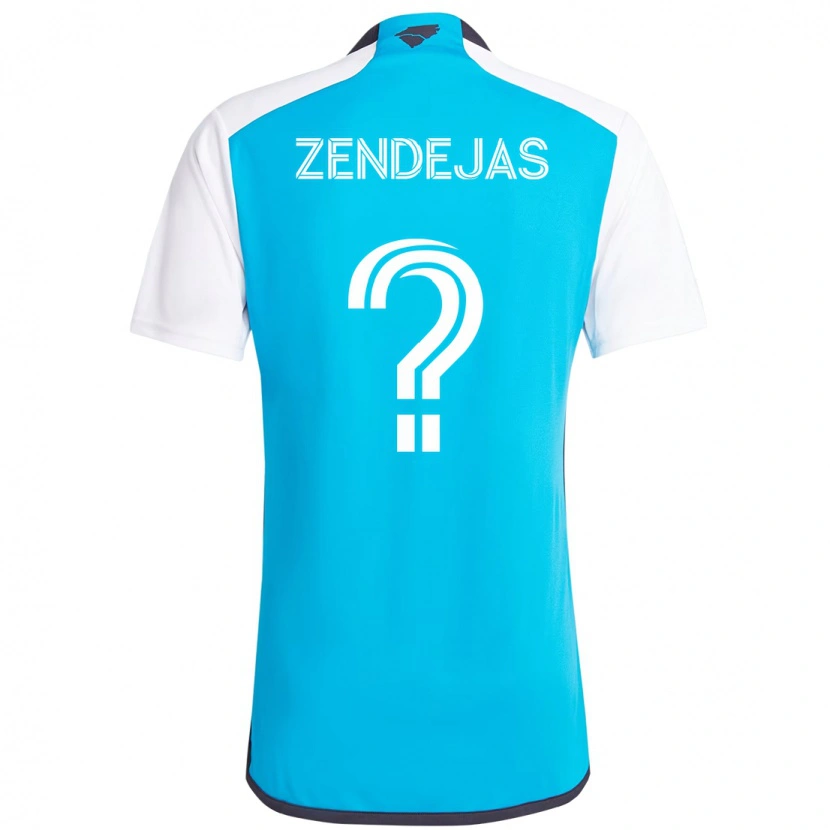 Danxen Mænd Adrián Zendejas #0 Sort Hvid Hjemmebane Spillertrøjer 2025/26 Trøje T-Shirt