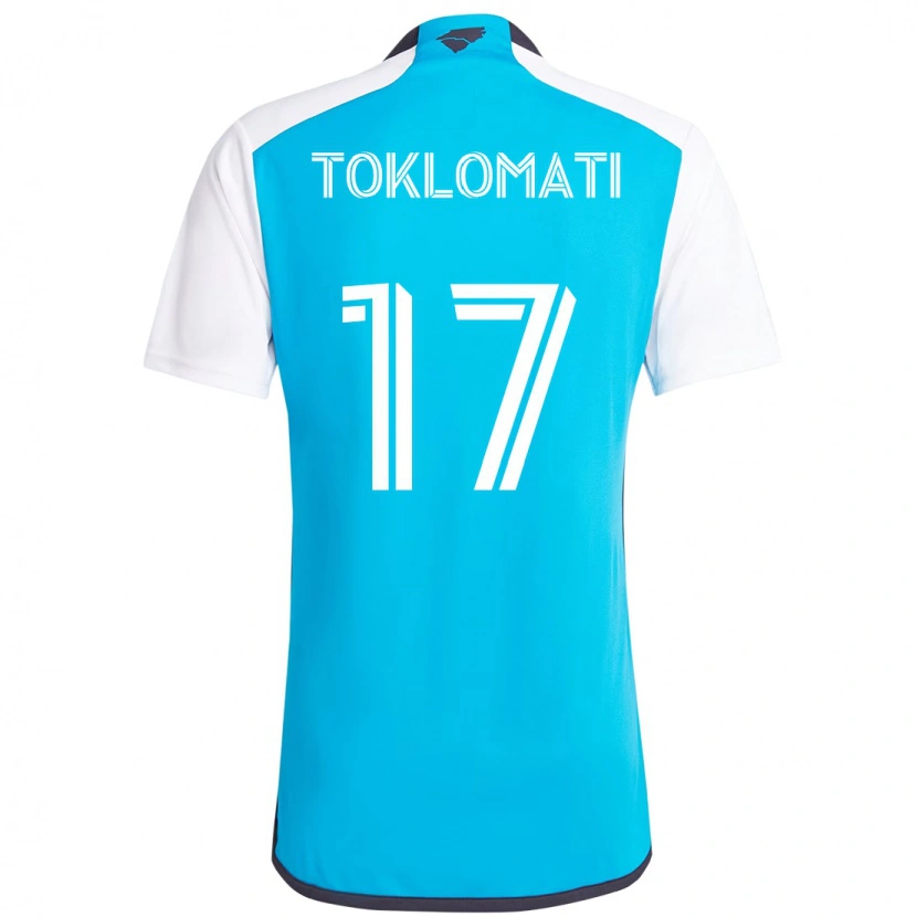 Danxen Mænd Idan Toklomati #17 Sort Hvid Hjemmebane Spillertrøjer 2025/26 Trøje T-Shirt