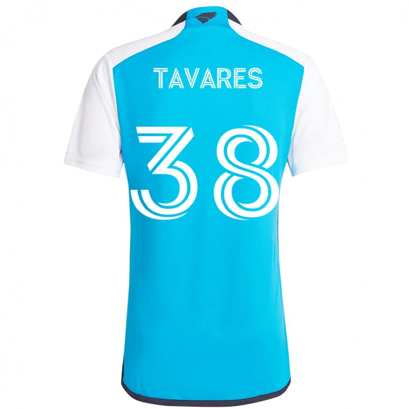 Danxen Mænd Iuri Tavares #38 Sort Hvid Hjemmebane Spillertrøjer 2025/26 Trøje T-Shirt
