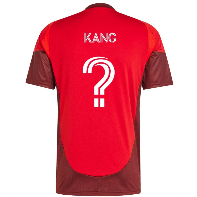 Danxen Mænd Ethan Kang #0 Hvid Rød Hjemmebane Spillertrøjer 2025/26 Trøje T-Shirt