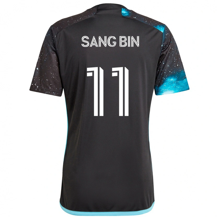 Danxen Mænd Sang-Bin Jeong #11 Himmelblå Hjemmebane Spillertrøjer 2025/26 Trøje T-Shirt