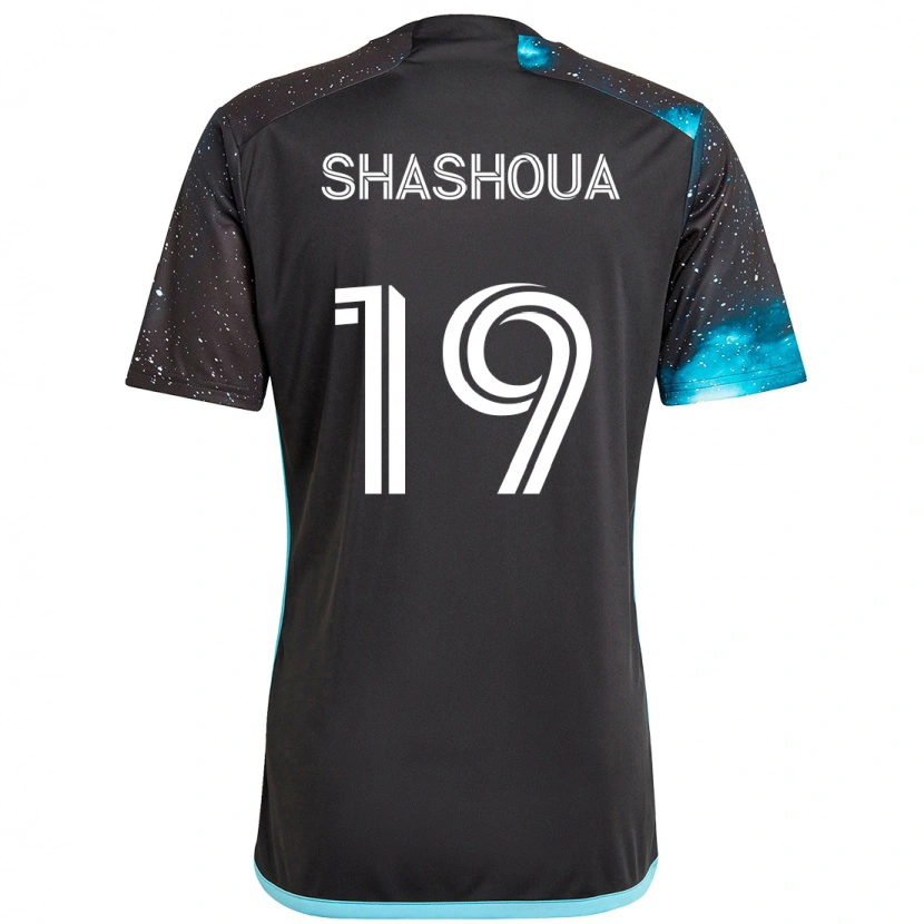 Danxen Mænd Sam Shashoua #19 Himmelblå Hjemmebane Spillertrøjer 2025/26 Trøje T-Shirt
