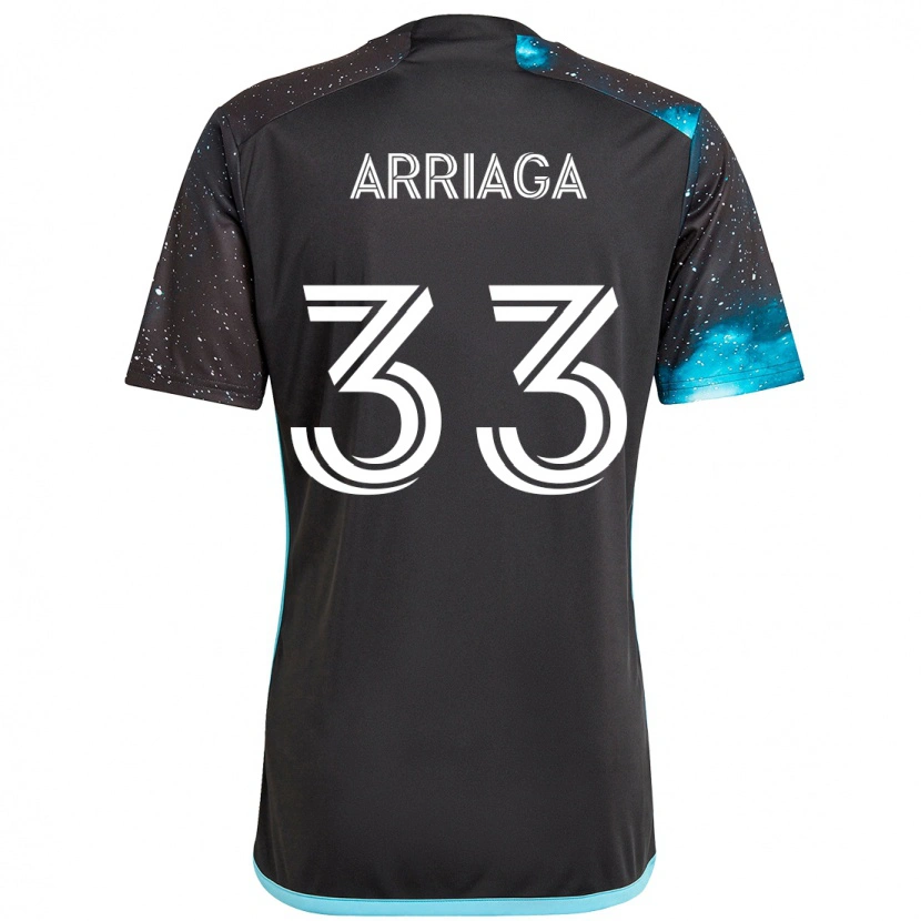 Danxen Mænd Kervin Arriaga #33 Himmelblå Hjemmebane Spillertrøjer 2025/26 Trøje T-Shirt