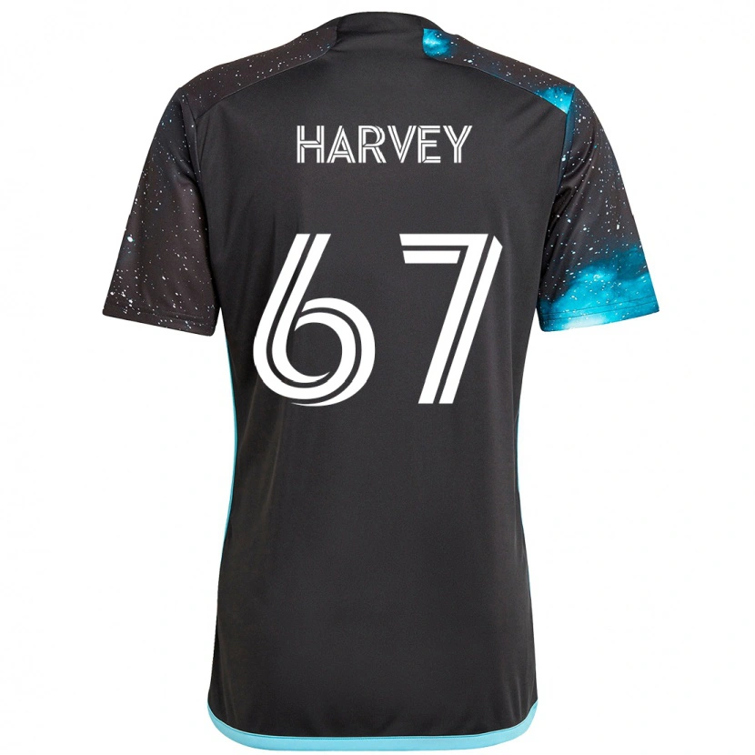 Danxen Mænd Carlos Harvey #67 Himmelblå Hjemmebane Spillertrøjer 2025/26 Trøje T-Shirt