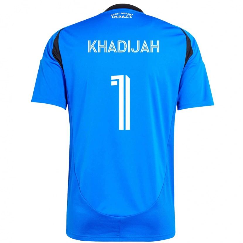 Danxen Mænd Cissé Khadijah #1 Himmelblå Mørkeblå Hjemmebane Spillertrøjer 2025/26 Trøje T-Shirt