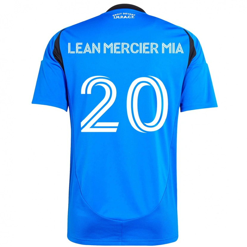 Danxen Mænd Mc Lean Mercier Mia #20 Himmelblå Mørkeblå Hjemmebane Spillertrøjer 2025/26 Trøje T-Shirt