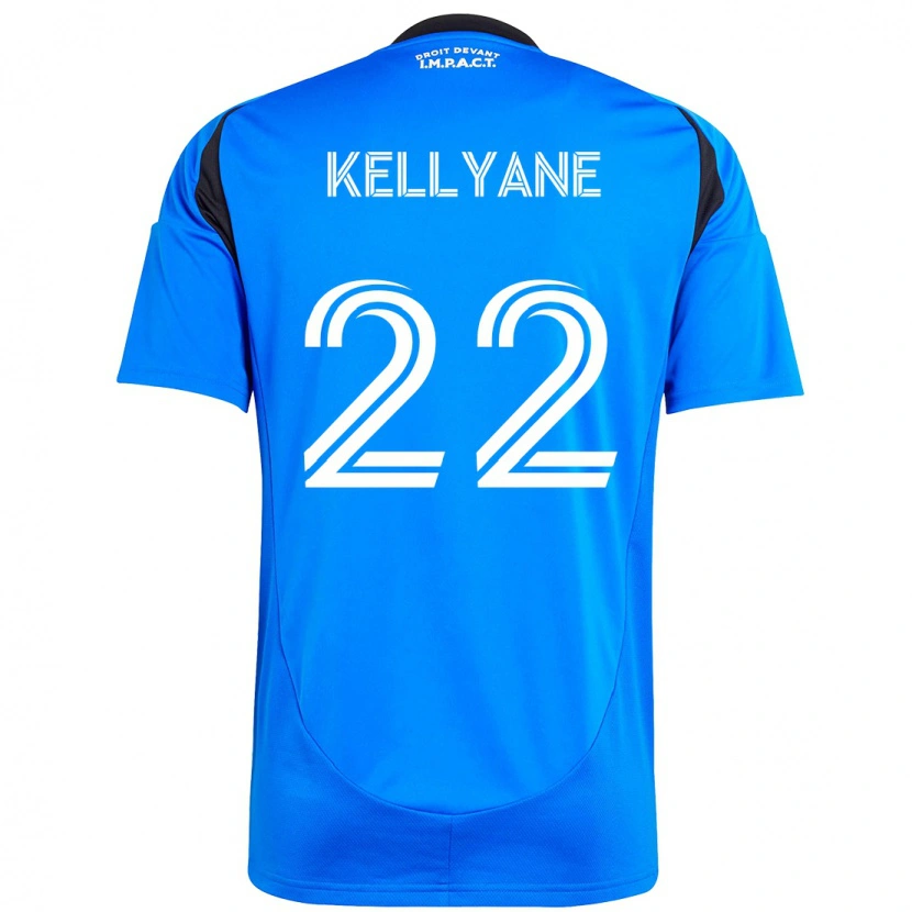 Danxen Mænd Dumas Kellyane #22 Himmelblå Mørkeblå Hjemmebane Spillertrøjer 2025/26 Trøje T-Shirt