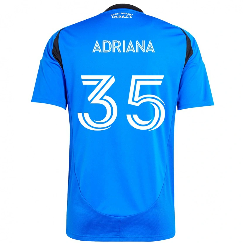 Danxen Mænd Teoli Adriana #35 Himmelblå Mørkeblå Hjemmebane Spillertrøjer 2025/26 Trøje T-Shirt