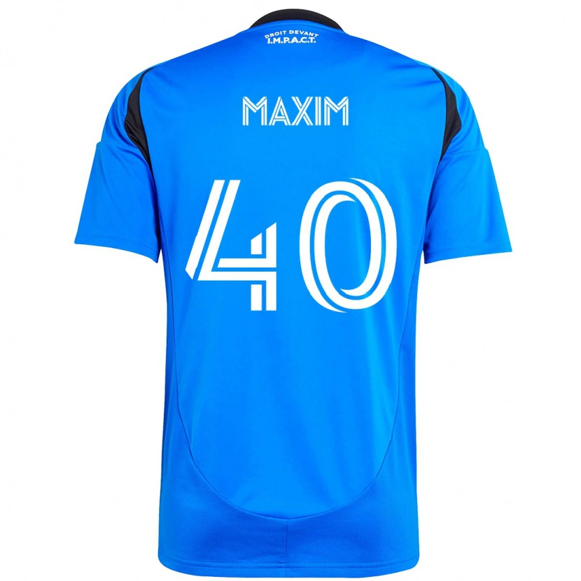 Danxen Mænd Ellyson Maxim #40 Himmelblå Mørkeblå Hjemmebane Spillertrøjer 2025/26 Trøje T-Shirt