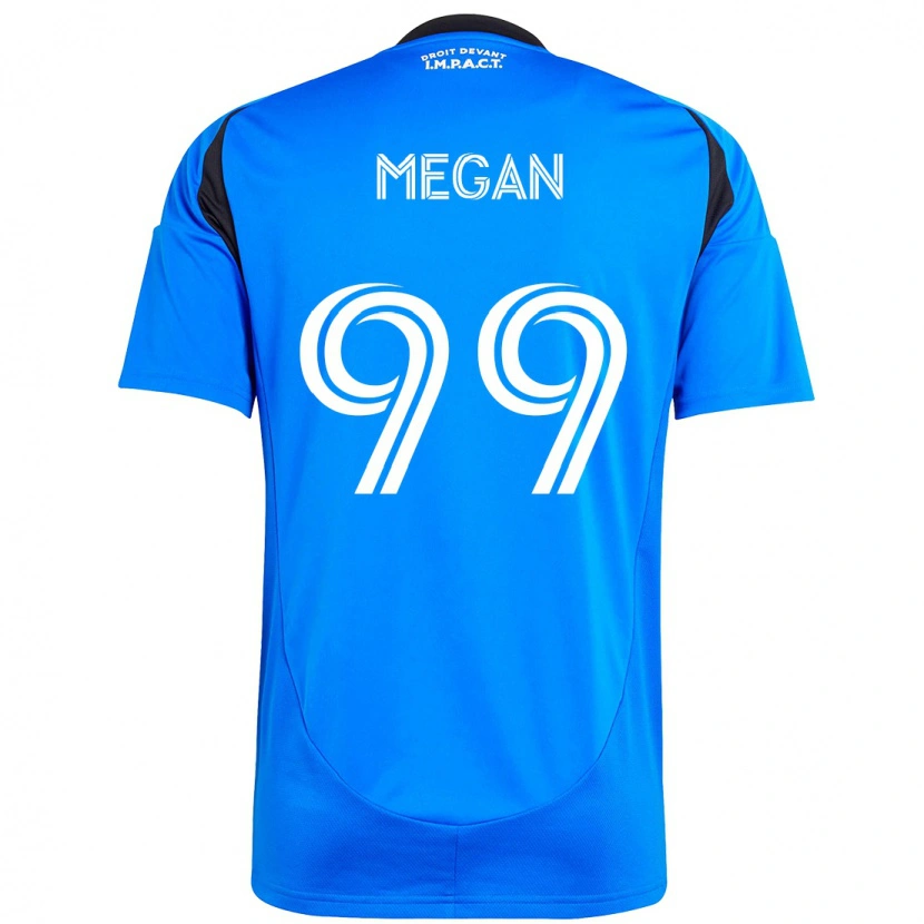 Danxen Mænd Lemieux Megan #99 Himmelblå Mørkeblå Hjemmebane Spillertrøjer 2025/26 Trøje T-Shirt