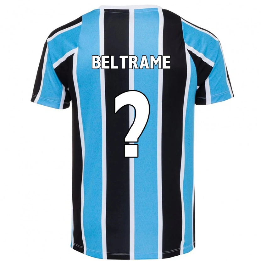 Danxen Mænd Thiago Beltrame #0 Hvid Blå Hjemmebane Spillertrøjer 2025/26 Trøje T-Shirt