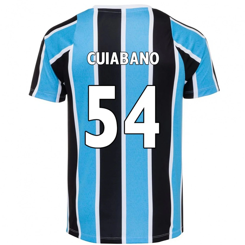 Danxen Mænd Cuiabano #54 Hvid Blå Hjemmebane Spillertrøjer 2025/26 Trøje T-Shirt