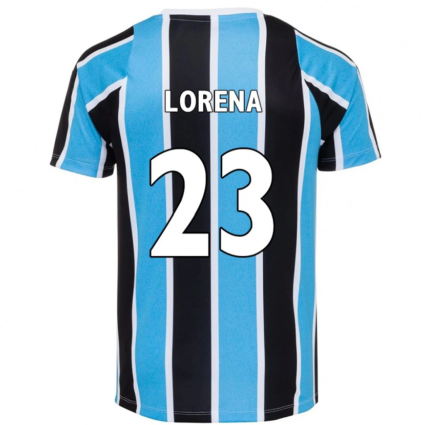 Danxen Mænd Lorena #23 Hvid Blå Hjemmebane Spillertrøjer 2025/26 Trøje T-Shirt