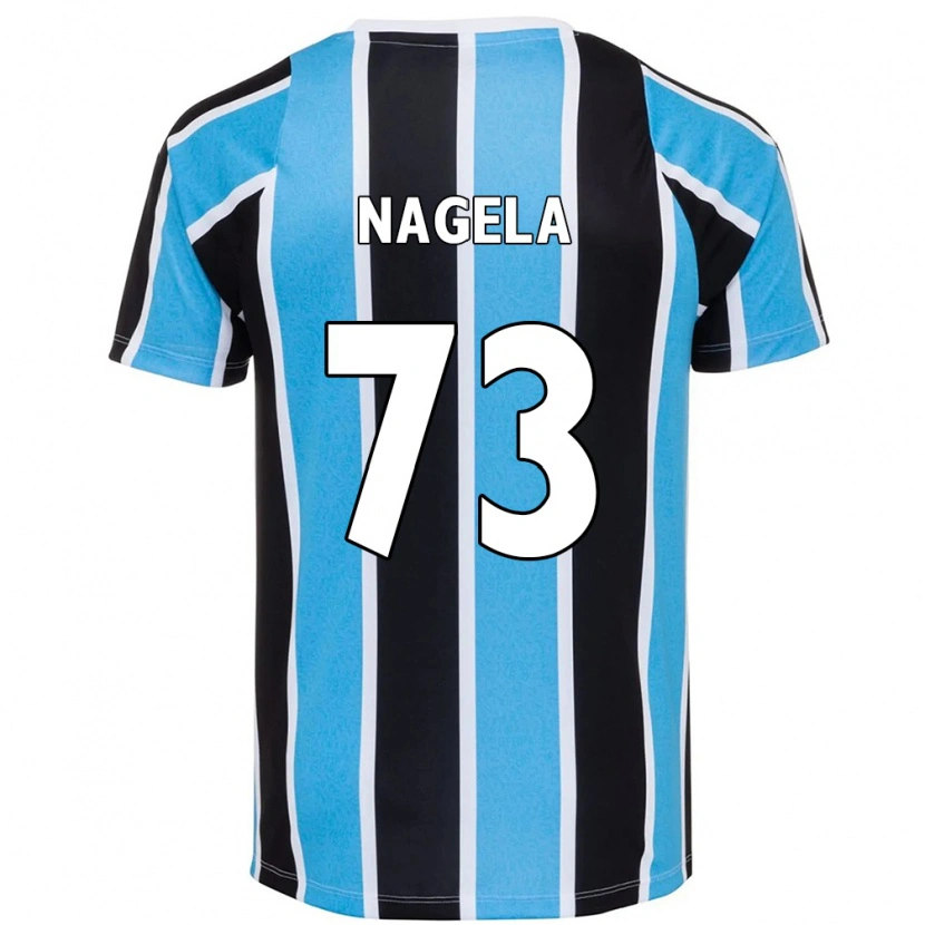 Danxen Mænd Nágela #73 Hvid Blå Hjemmebane Spillertrøjer 2025/26 Trøje T-Shirt