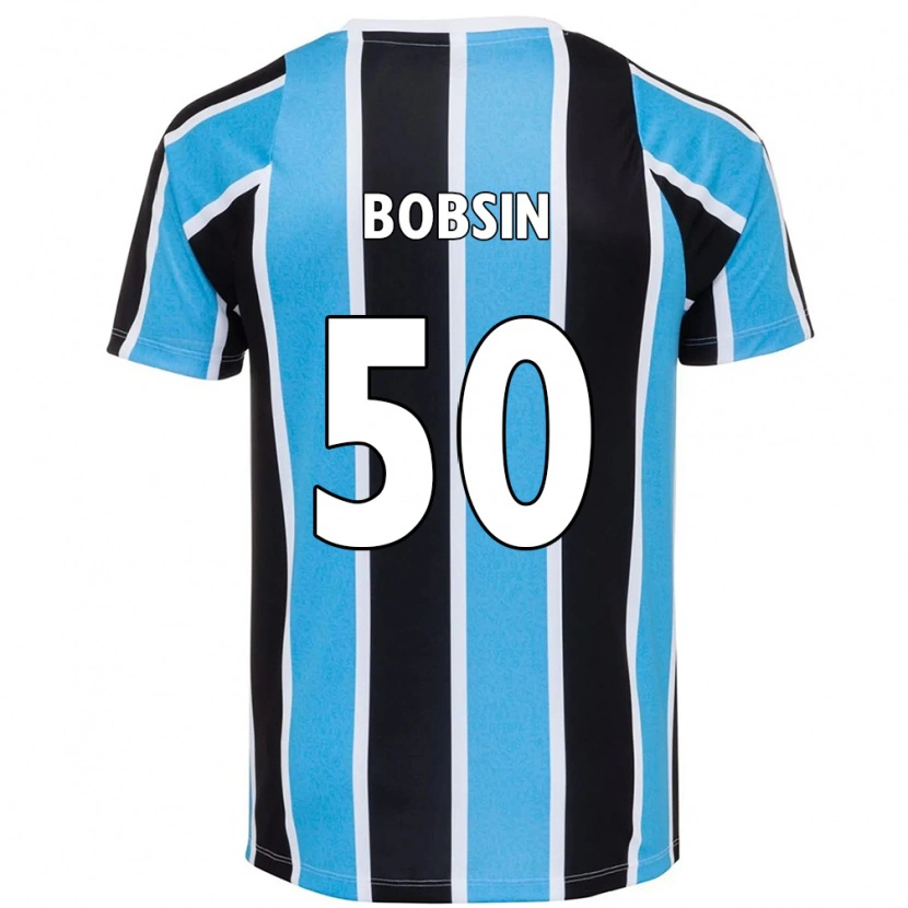 Danxen Mænd Victor Bobsin #50 Hvid Blå Hjemmebane Spillertrøjer 2025/26 Trøje T-Shirt