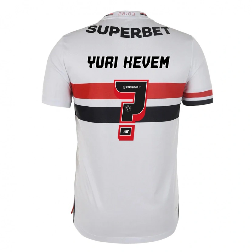 Danxen Mænd Yuri Kevem #0 Sort Rød Hjemmebane Spillertrøjer 2025/26 Trøje T-Shirt