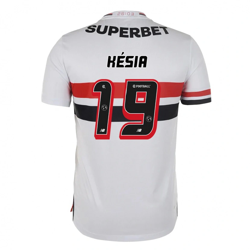 Danxen Mænd Késia #19 Sort Rød Hjemmebane Spillertrøjer 2025/26 Trøje T-Shirt