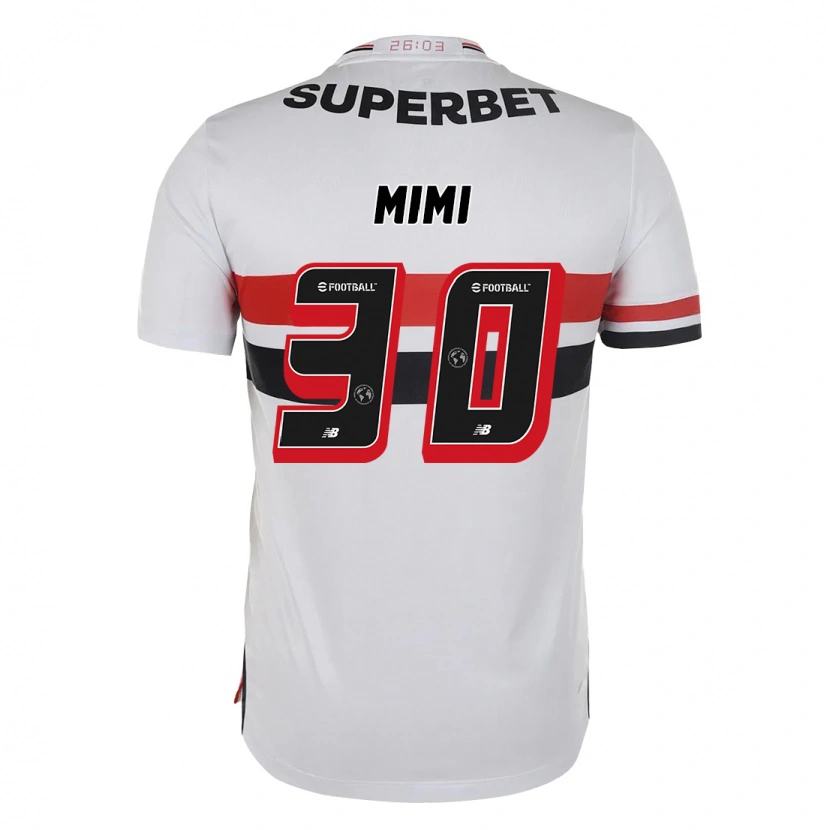 Danxen Mænd Mimi #30 Sort Rød Hjemmebane Spillertrøjer 2025/26 Trøje T-Shirt