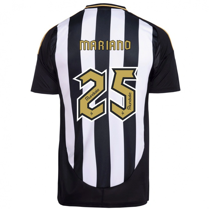 Danxen Mænd Mariano #25 Off White Hjemmebane Spillertrøjer 2025/26 Trøje T-Shirt