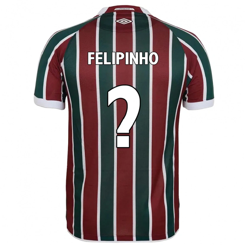 Danxen Mænd Felipinho #0 Hvid Grøn Maroon Hjemmebane Spillertrøjer 2025/26 Trøje T-Shirt