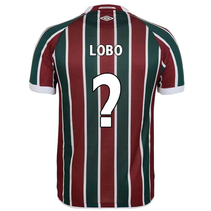 Danxen Mænd Gustavo Lobo #0 Hvid Grøn Maroon Hjemmebane Spillertrøjer 2025/26 Trøje T-Shirt