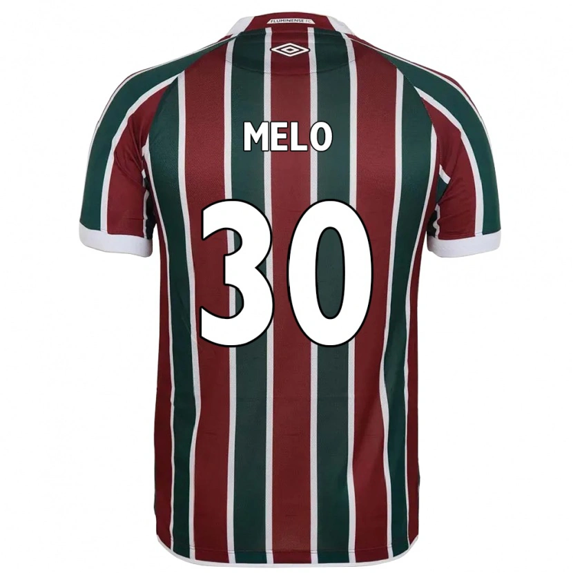 Danxen Mænd Felipe Melo #30 Hvid Grøn Maroon Hjemmebane Spillertrøjer 2025/26 Trøje T-Shirt