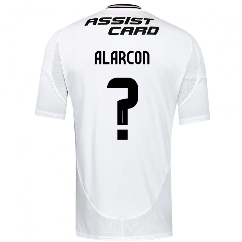 Danxen Mænd Cristian Alarcón #0 Sort Hvid Hjemmebane Spillertrøjer 2025/26 Trøje T-Shirt