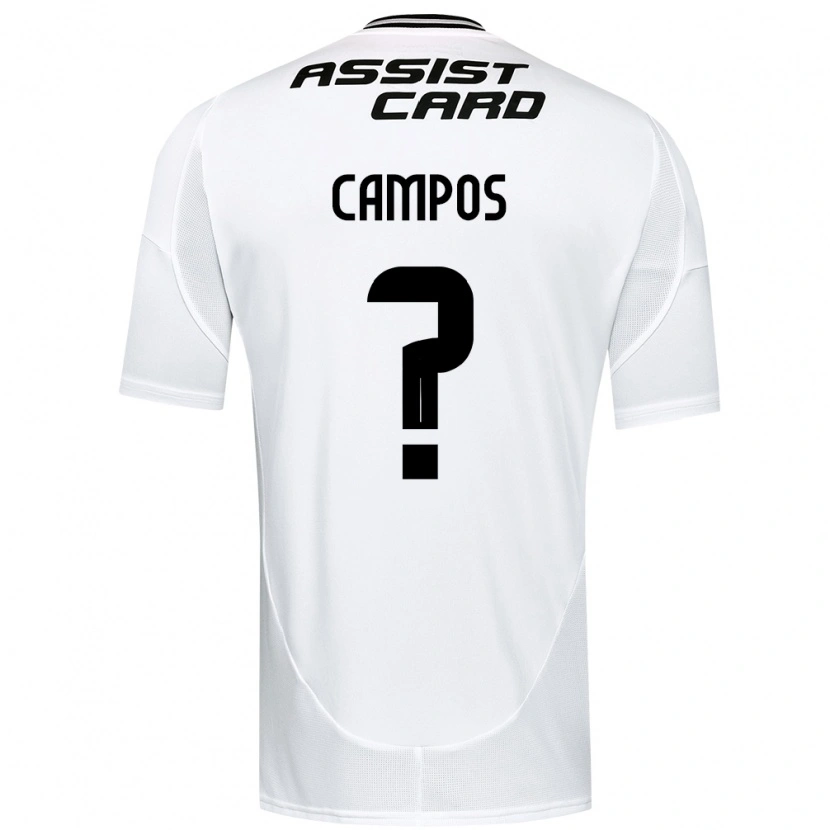 Danxen Mænd Víctor Campos #0 Sort Hvid Hjemmebane Spillertrøjer 2025/26 Trøje T-Shirt