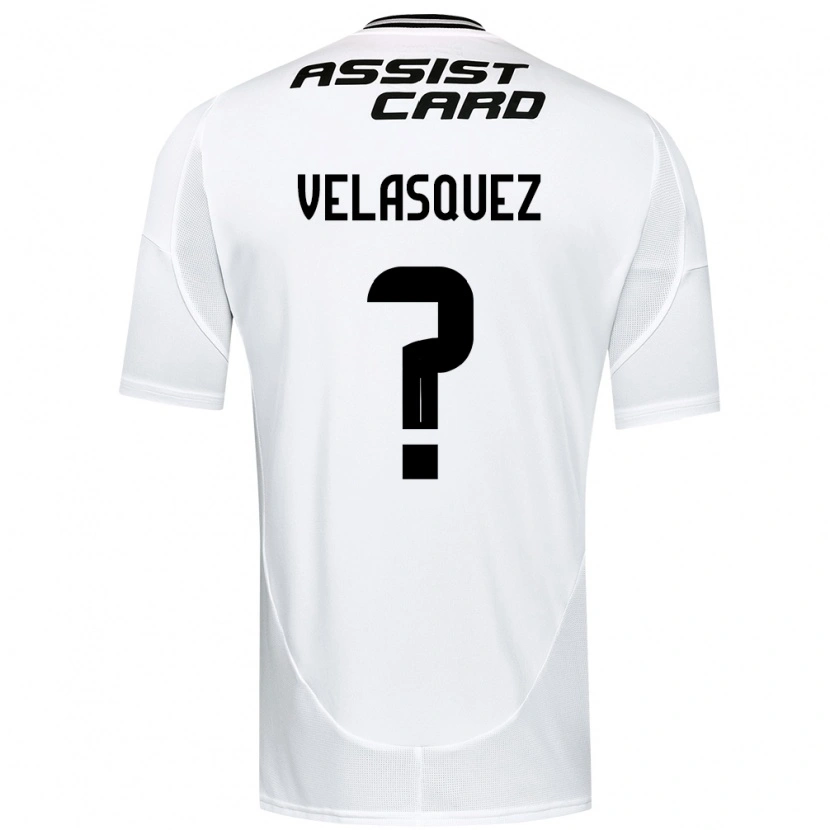 Danxen Mænd Milovan Velásquez #0 Sort Hvid Hjemmebane Spillertrøjer 2025/26 Trøje T-Shirt