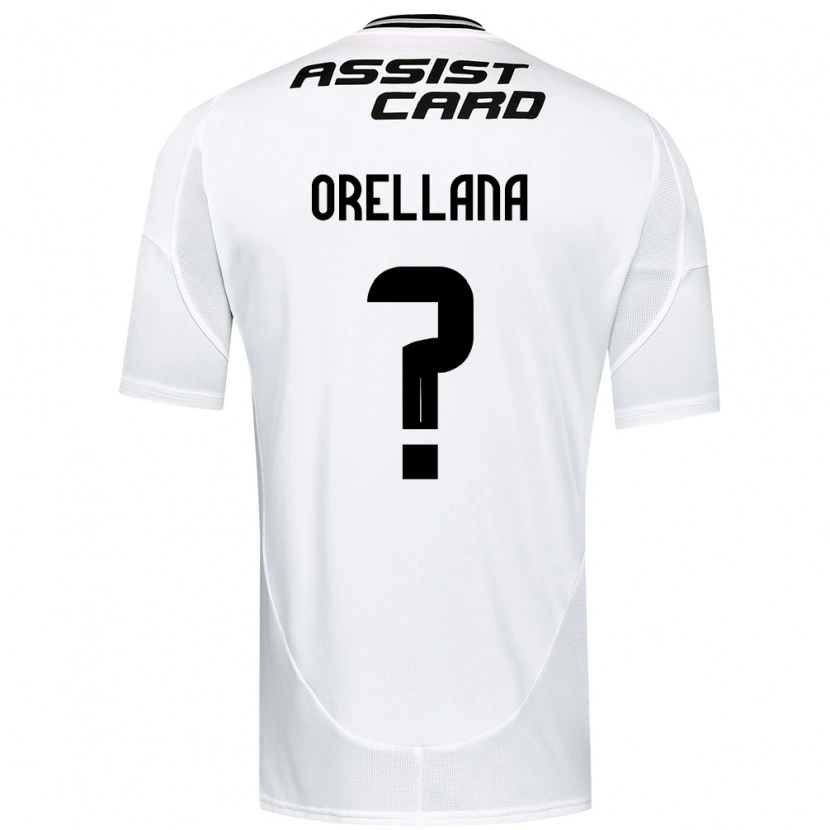 Danxen Mænd Matias Orellana #0 Sort Hvid Hjemmebane Spillertrøjer 2025/26 Trøje T-Shirt