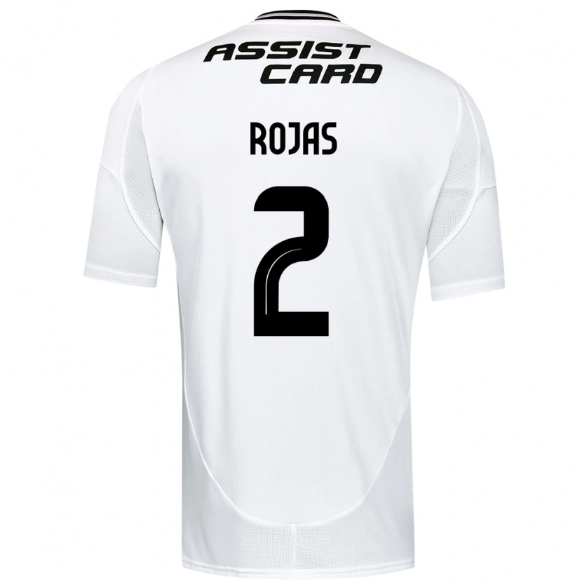 Danxen Mænd Jeyson Rojas #2 Sort Hvid Hjemmebane Spillertrøjer 2025/26 Trøje T-Shirt