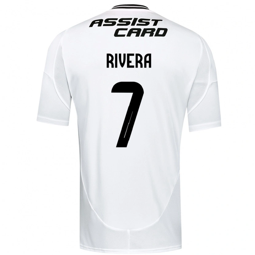 Danxen Mænd Francisco Rivera #7 Sort Hvid Hjemmebane Spillertrøjer 2025/26 Trøje T-Shirt