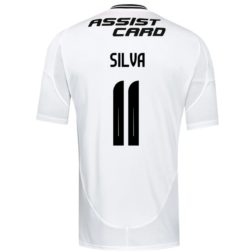 Danxen Mænd Martín Silva #11 Sort Hvid Hjemmebane Spillertrøjer 2025/26 Trøje T-Shirt