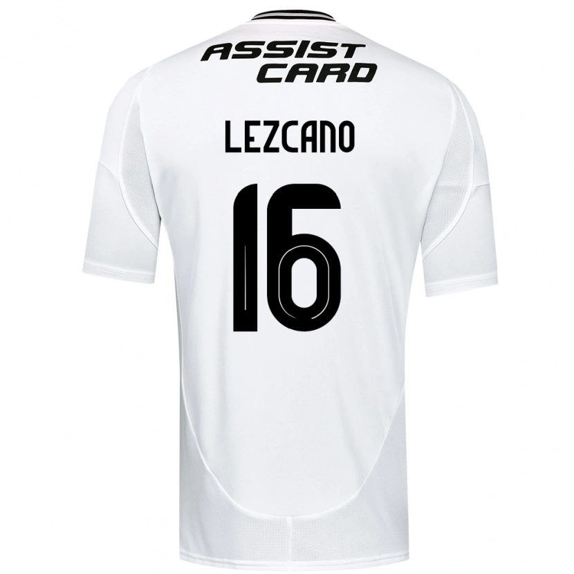 Danxen Mænd Darío Lezcano #16 Sort Hvid Hjemmebane Spillertrøjer 2025/26 Trøje T-Shirt