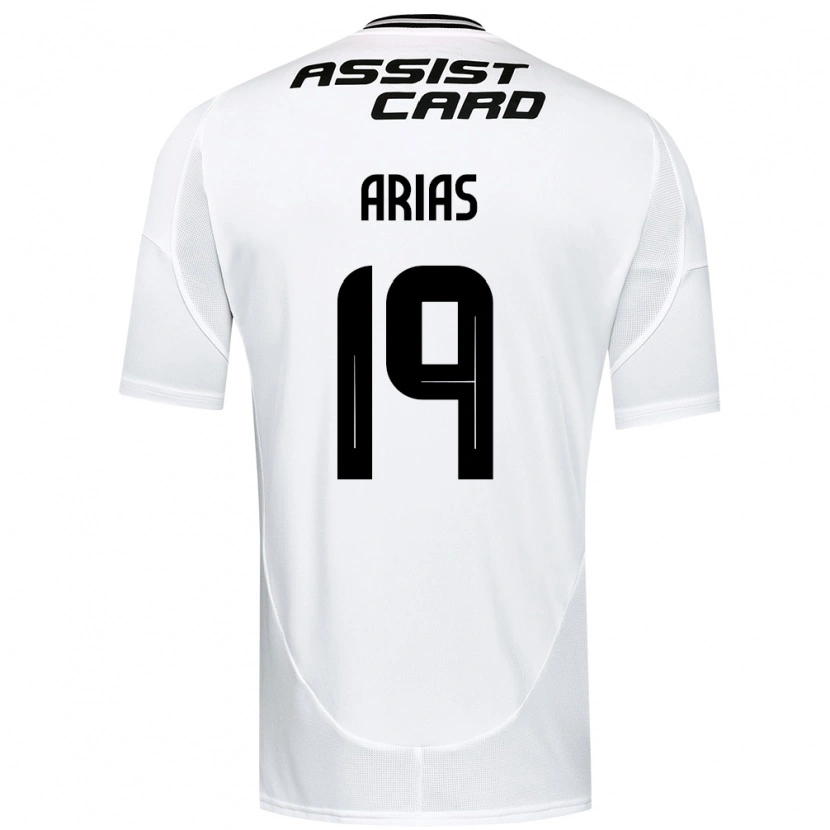 Danxen Mænd Bastián Arias #19 Sort Hvid Hjemmebane Spillertrøjer 2025/26 Trøje T-Shirt