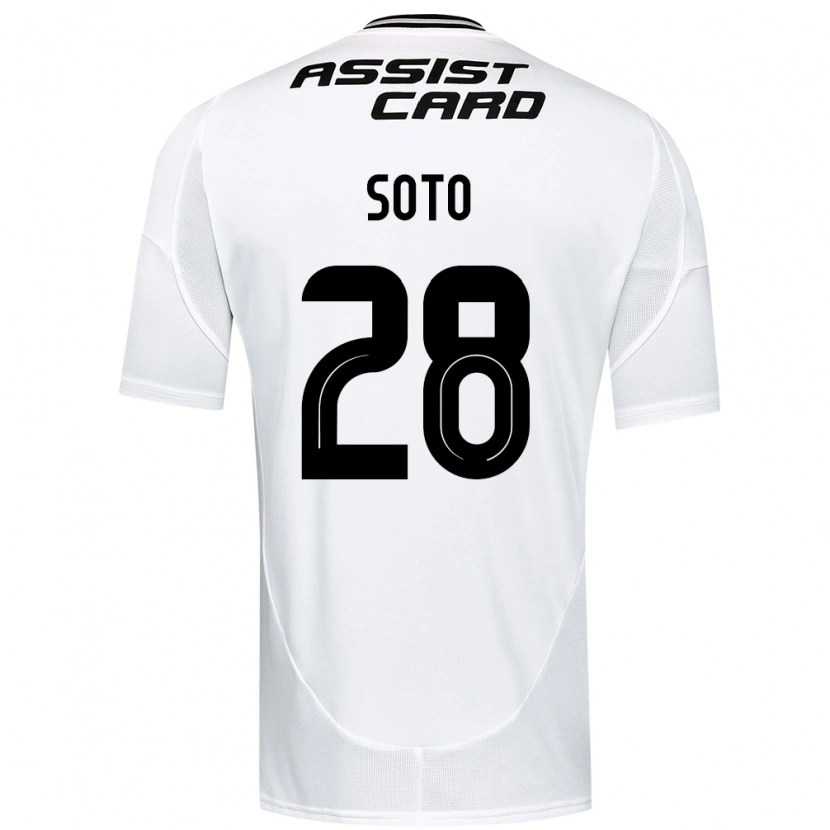Danxen Mænd Lucas Soto #28 Sort Hvid Hjemmebane Spillertrøjer 2025/26 Trøje T-Shirt