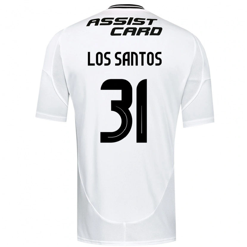 Danxen Mænd Matías De Los Santos #31 Sort Hvid Hjemmebane Spillertrøjer 2025/26 Trøje T-Shirt