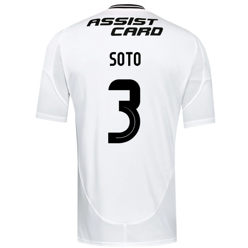 Danxen Mænd Rocío Soto #3 Sort Hvid Hjemmebane Spillertrøjer 2025/26 Trøje T-Shirt