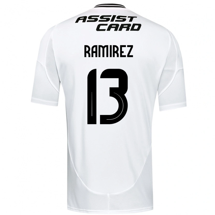 Danxen Mænd Fernanda Ramírez #13 Sort Hvid Hjemmebane Spillertrøjer 2025/26 Trøje T-Shirt