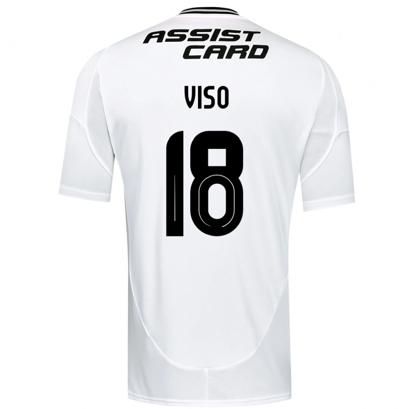 Danxen Mænd Ysaura Viso #18 Sort Hvid Hjemmebane Spillertrøjer 2025/26 Trøje T-Shirt